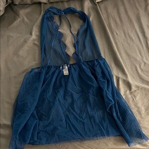 Victoria’s Secret Navy Blue Cover Up